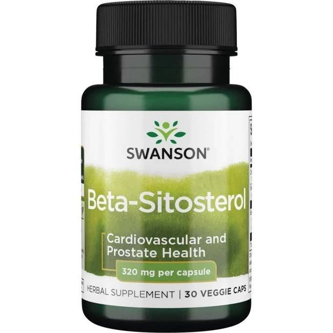 Swanson - Beta-Sitosterol, 320mg - 30 Vcaps