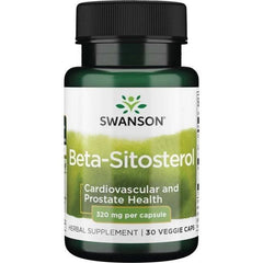 Swanson - Beta-Sitosterol, 320mg - 30 Vcaps