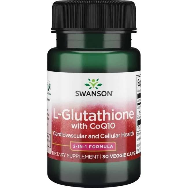 Swanson - L-Glutatiooni CoQ10:llä