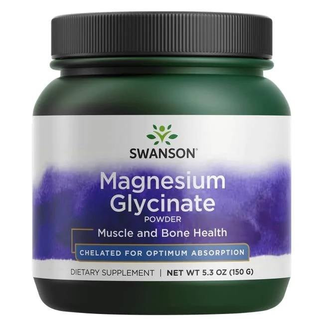 Magnesium Glycinate Powder 150g framsida