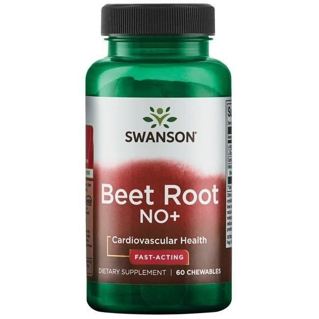 Swanson Beet Root No+ näringsfakta baksida