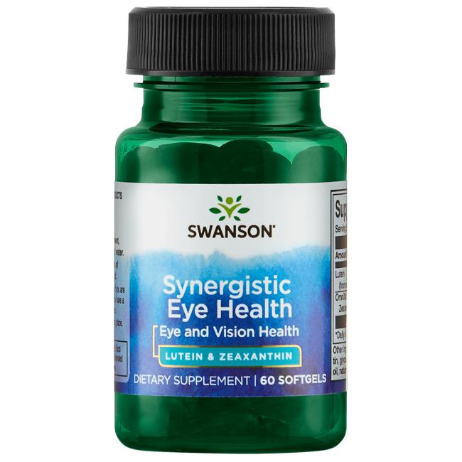 Swanson - Synergistic Eye Health Lutein & Zeaxanthin - 60 Sgels