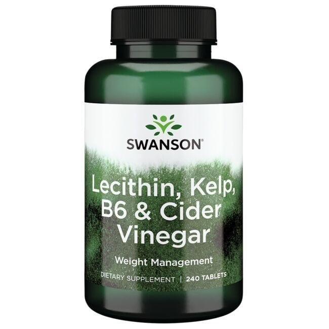 Lecithin, Kelp, B6 & Äppelcidervinäger framsida