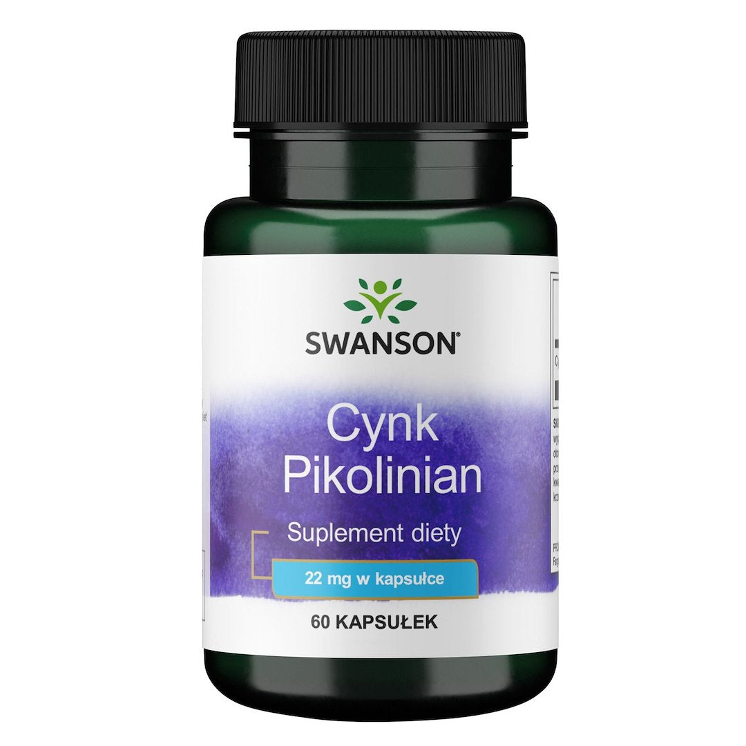 Swanson - Zinc Picolinate, 22mg - 60 kapselia