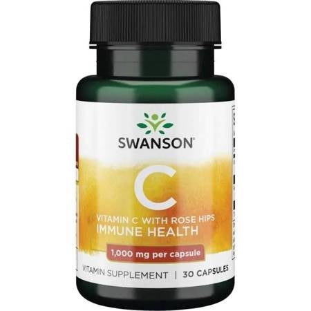 Swanson - C-1000 With Rose Hips - 30 Caps