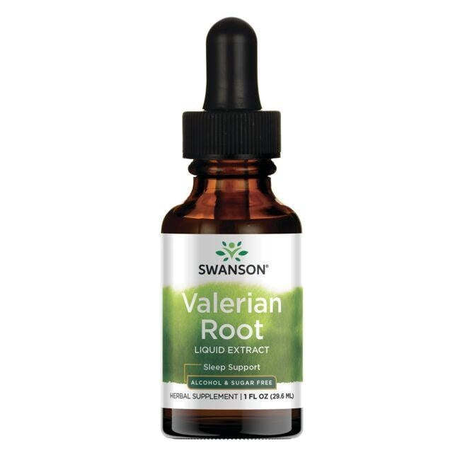 Swanson - Valerian Root Liquid Extract - 30 Days - 29.6ml
