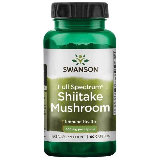 Swanson - Full Spectrum Shiitake Mushroom - 60 Caps