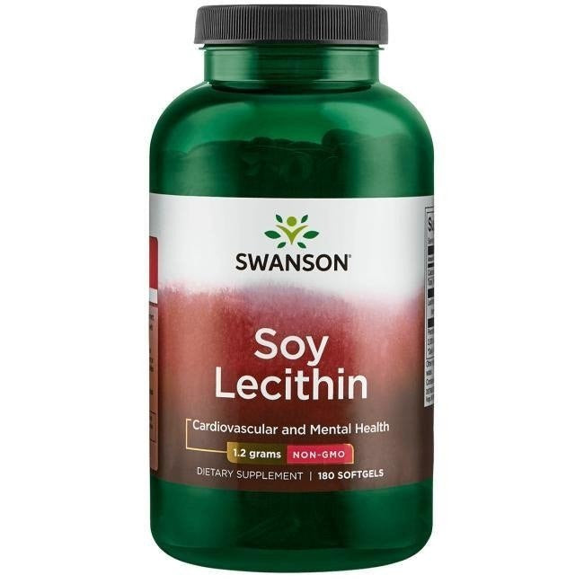 Swanson - Soy Lecithin - 180 Sgels