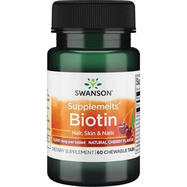 Biotin 2500 mcg baksida näringsfakta