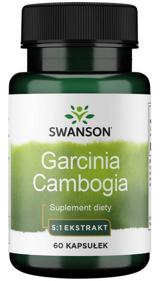 Swanson - Garcinia Cambogia 5:1 Extract - 60 Kapsler