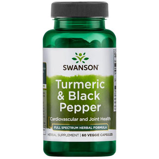 Swanson Turmeric & Black Pepper framsida