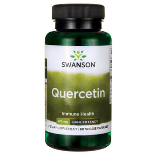 Swanson - Quercetin, 475mg Høj Potens - 60 Vcaps (KORT DATUM 2026-07-30)