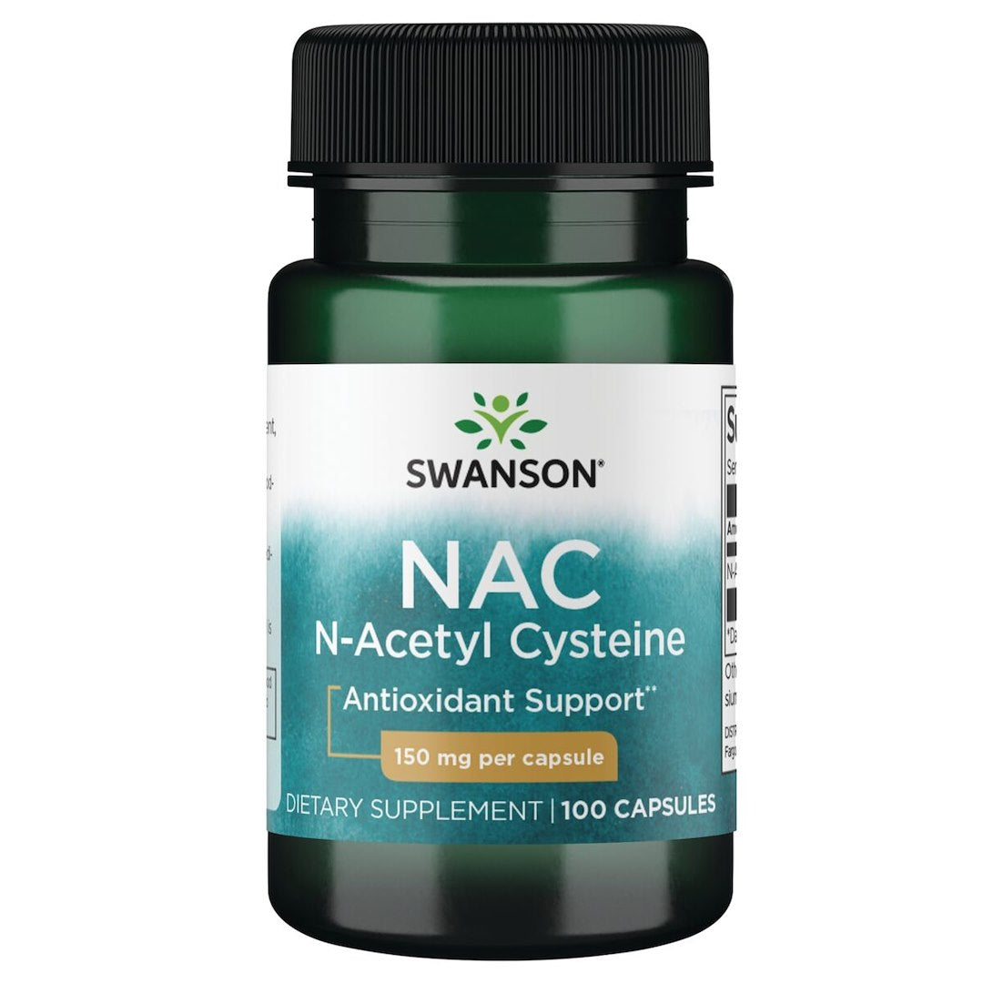 Swanson N-Acetyl Cysteine ingredienser & etikett