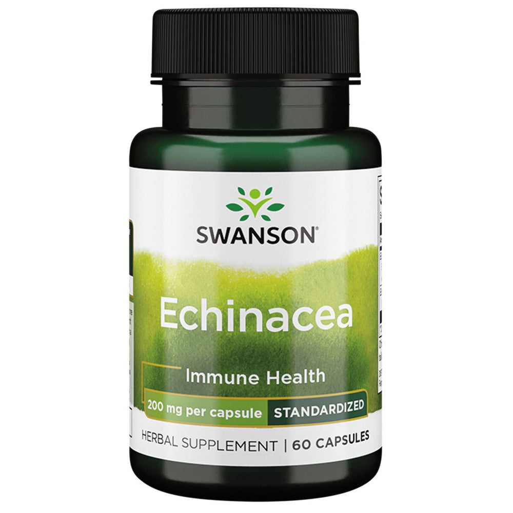 Swanson Echinacea baksida näringsfakta