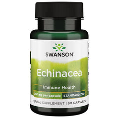 Swanson Echinacea baksida näringsfakta