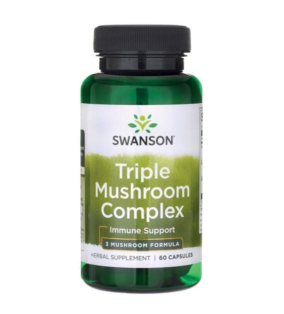 Triple Mushroom Complex – 60 kapslar framsida