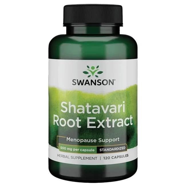 Swanson Shatavari Root Extract öppen förpackning
