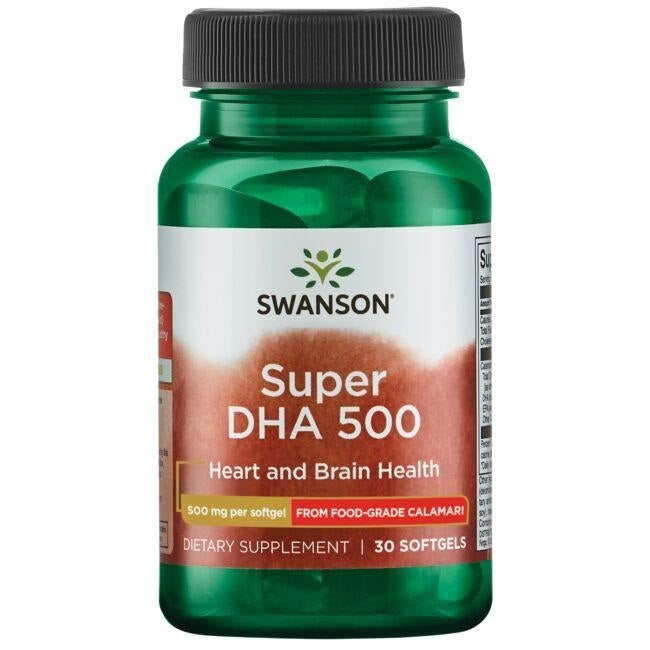 Super DHA 500 – 30 kapslar framsida
