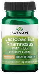 Swanson Lactobacillus Rhamnosus With Fos framsida
