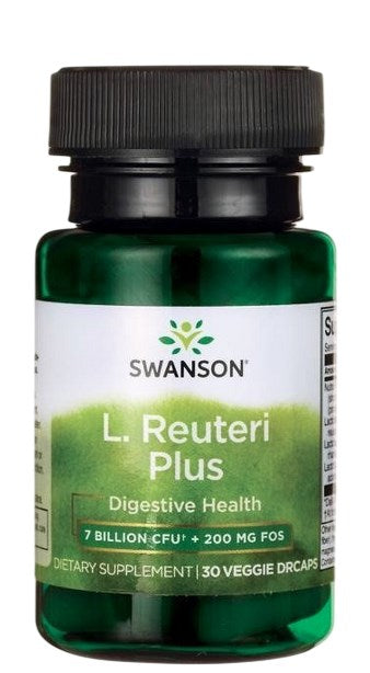 Swanson L. Reuteri Plus 30 Vcaps framsida