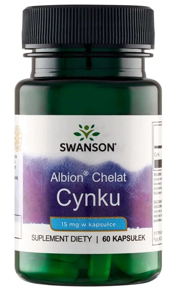Swanson - Albion Chelated Zinc - 60 Caps
