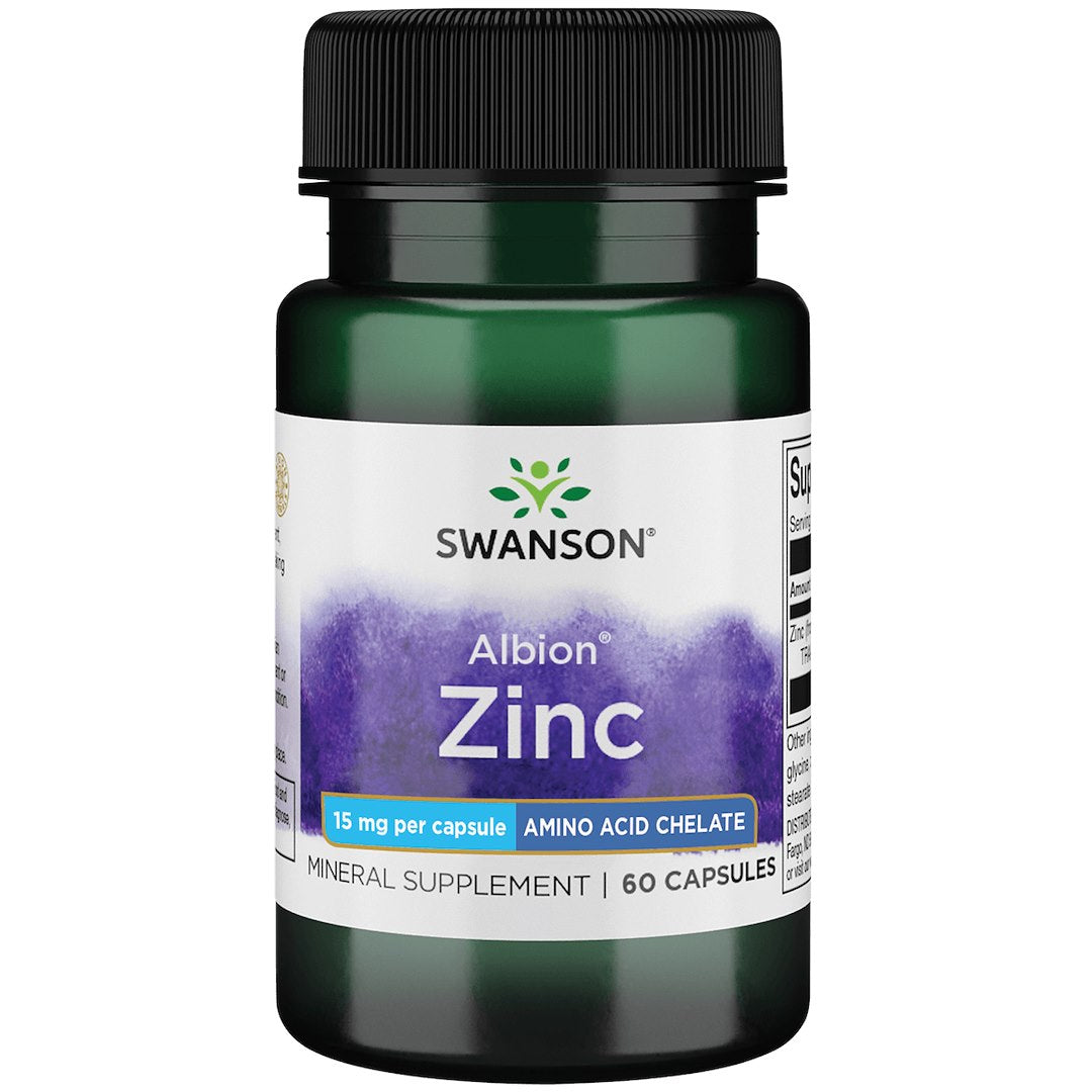 Swanson - Albion Chelated Zinc - 60 Caps