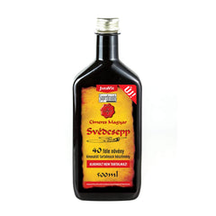 Jutavit Swedish Bitters baksida med ingredienser
