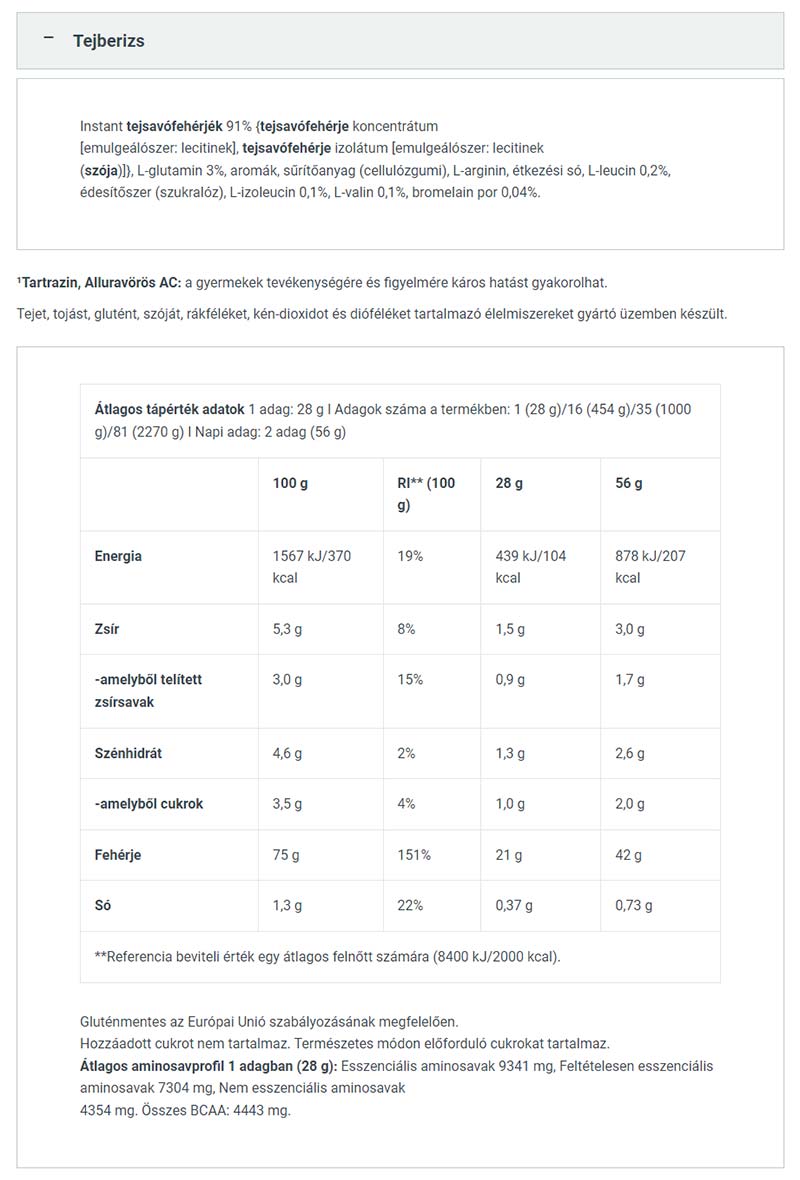 BioTechUSA - 100% Pure Whey