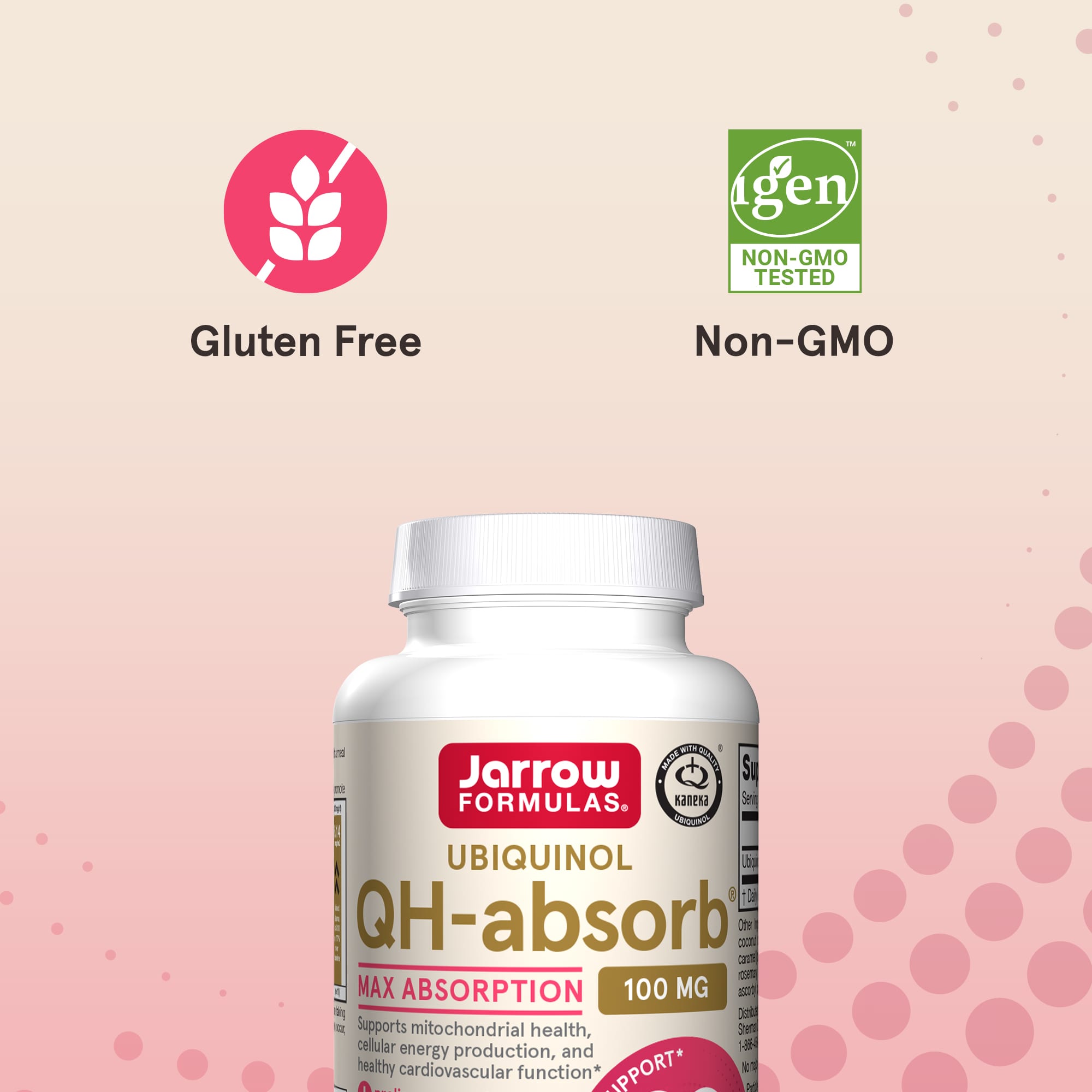 Ubiquinol QH-Absorb produktflaska