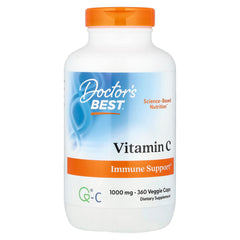 Doctor's Best Vitamin C with Quali-C baksida