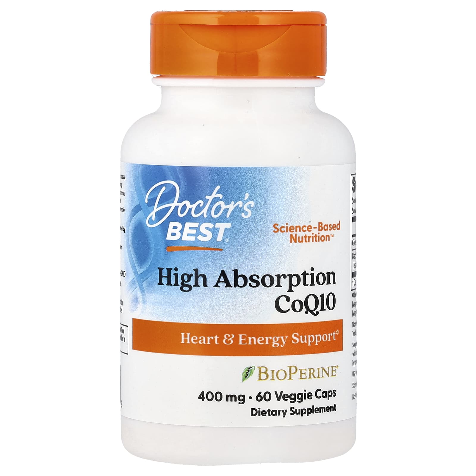 Doctor'S Best - High Absorption CoQ10 With Bioperine