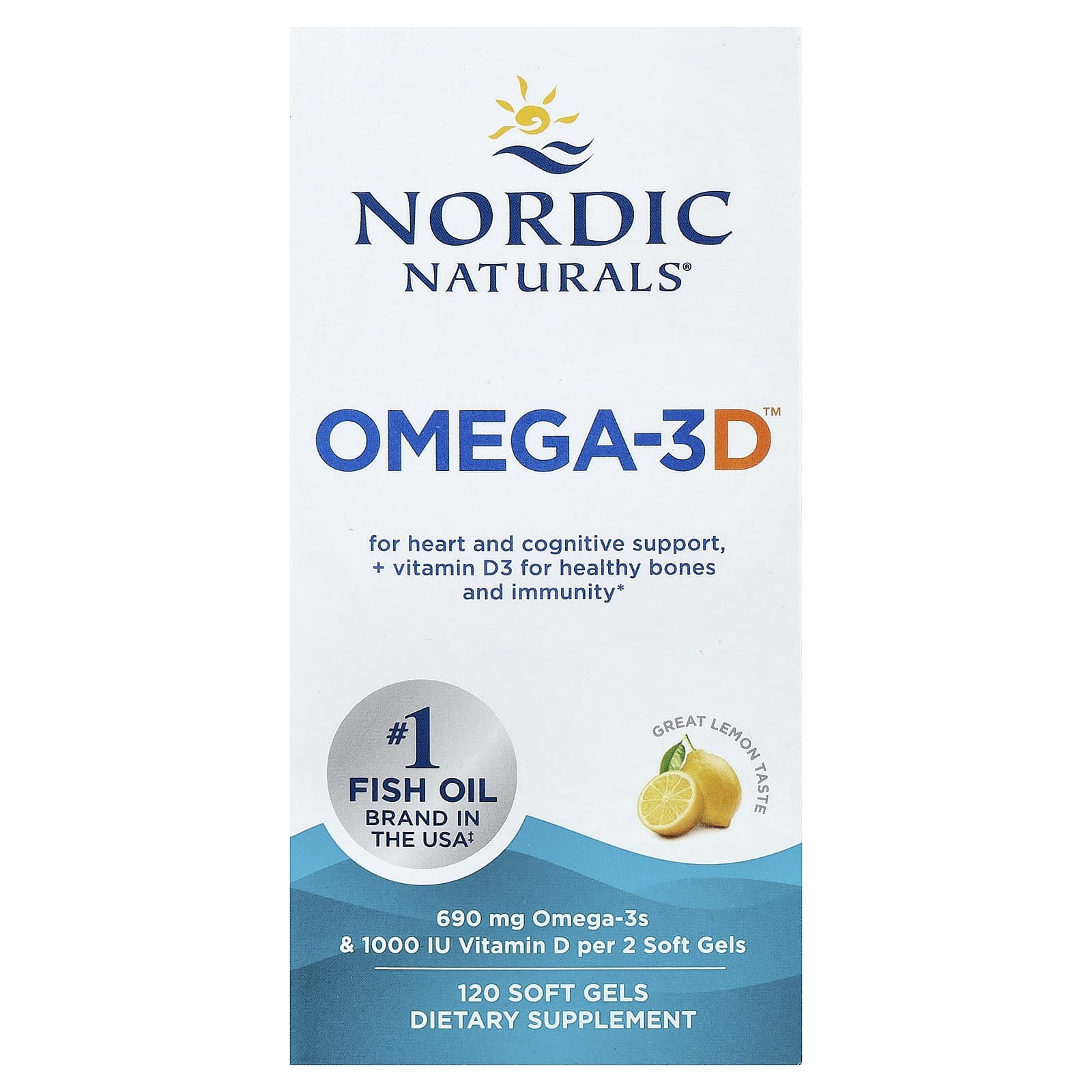 Nordic Naturals - Omega-3D