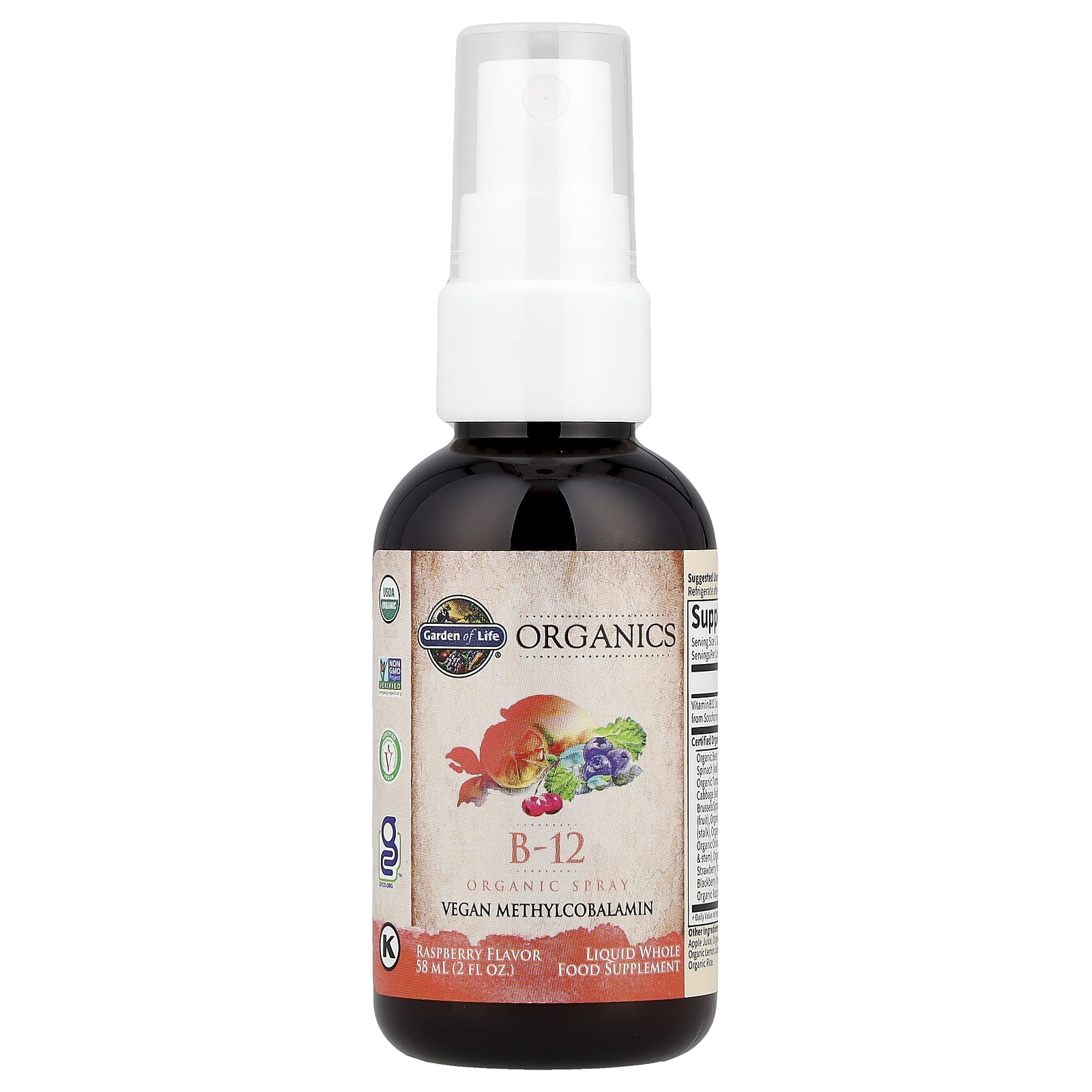 Garden Of Life - Mykind B-12 Spray - Raspberry, 30ml