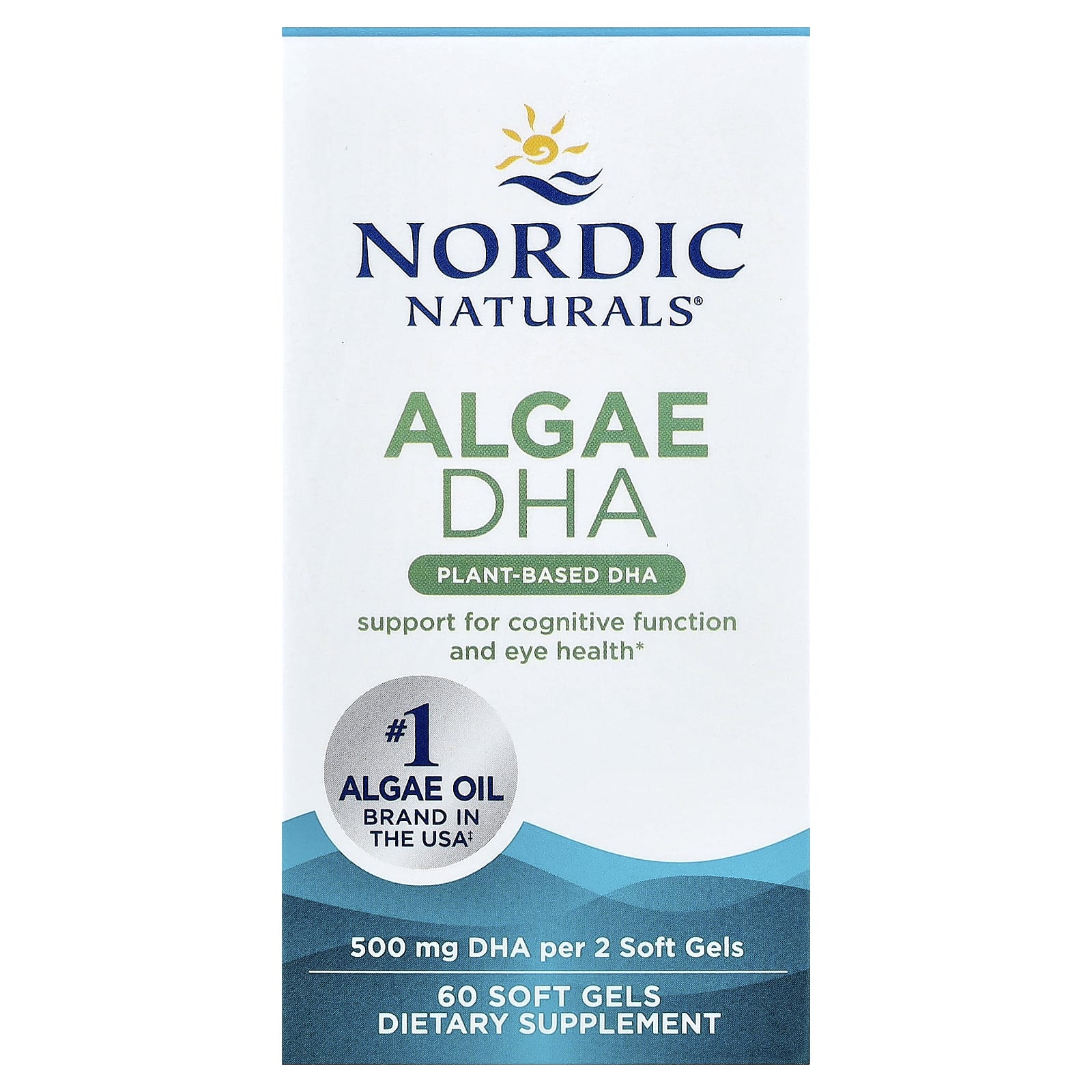 Nordic Naturals - Algae DHA - 30 Caps