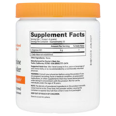 Pure L-Arginine Powder ingredienser-lista