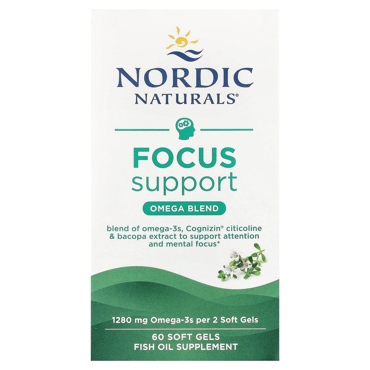 Nordic Naturals Focus Support framsida
