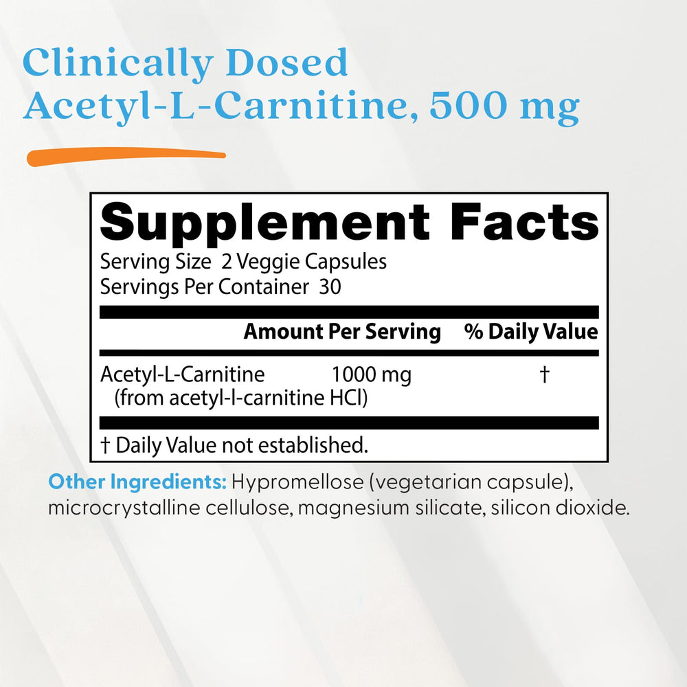 Acetyl L-Carnitine kapseldetalj