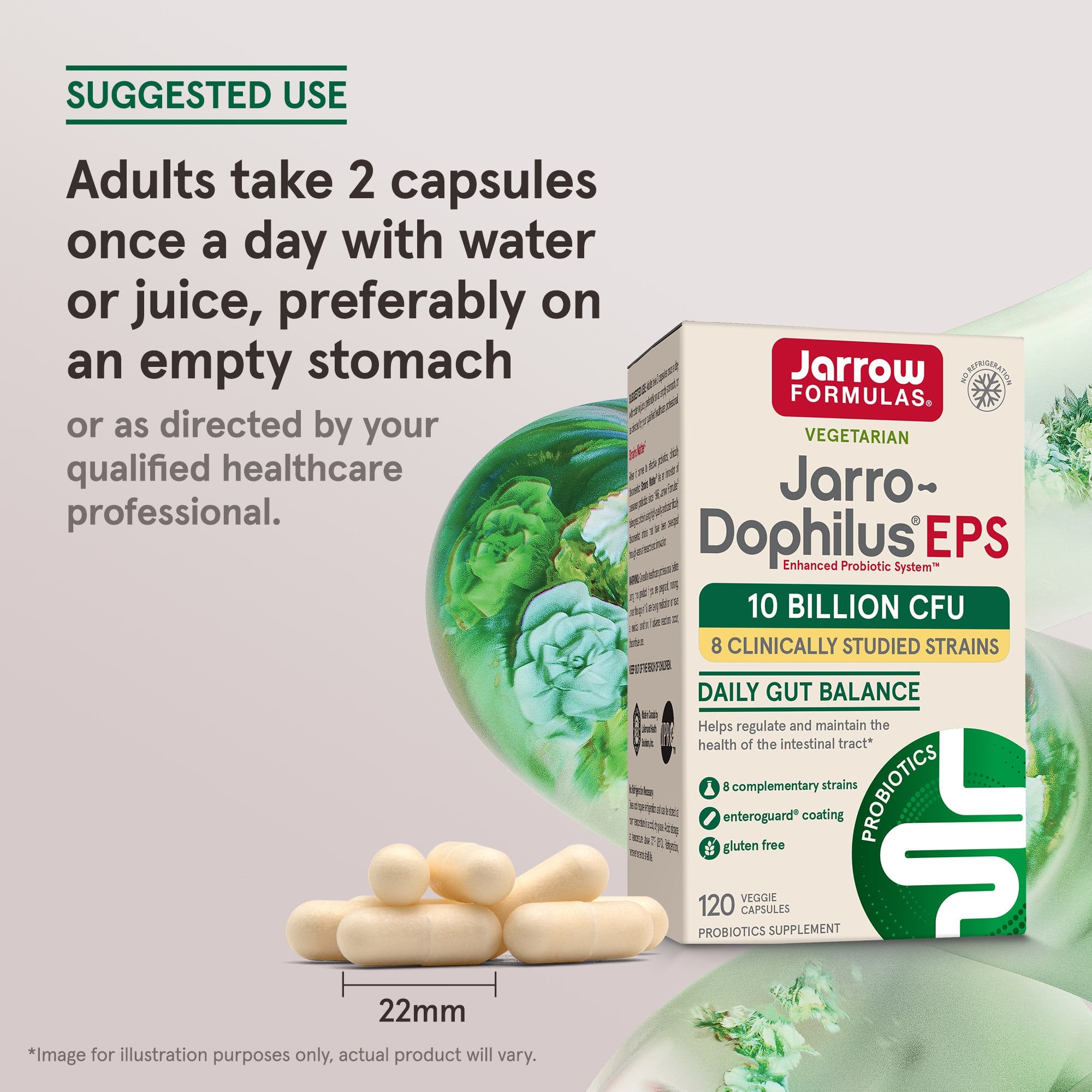 Jarro-Dophilus EPS näringsfakta detalj
