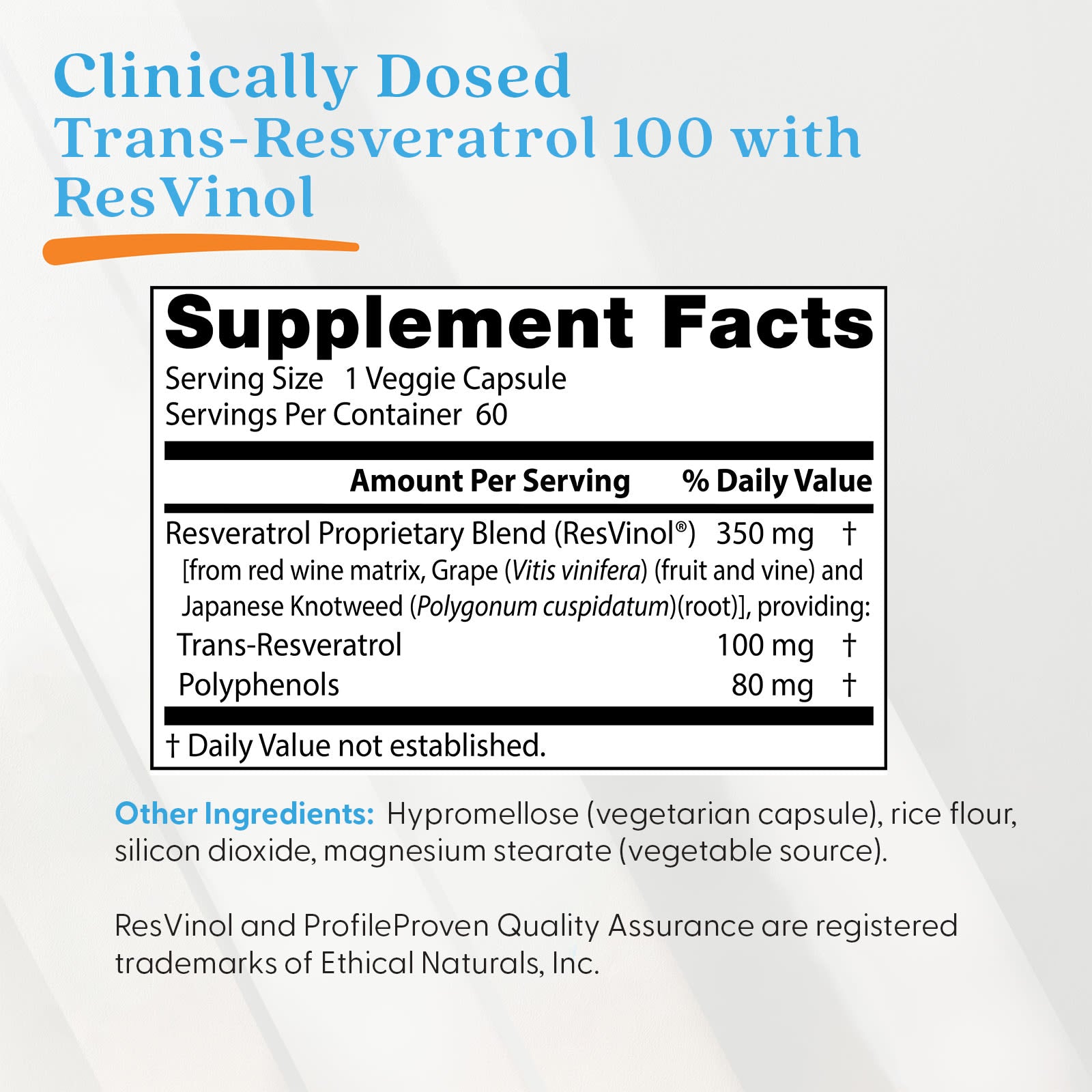Doctor's Best - Trans-Resveratrol With Resvinol