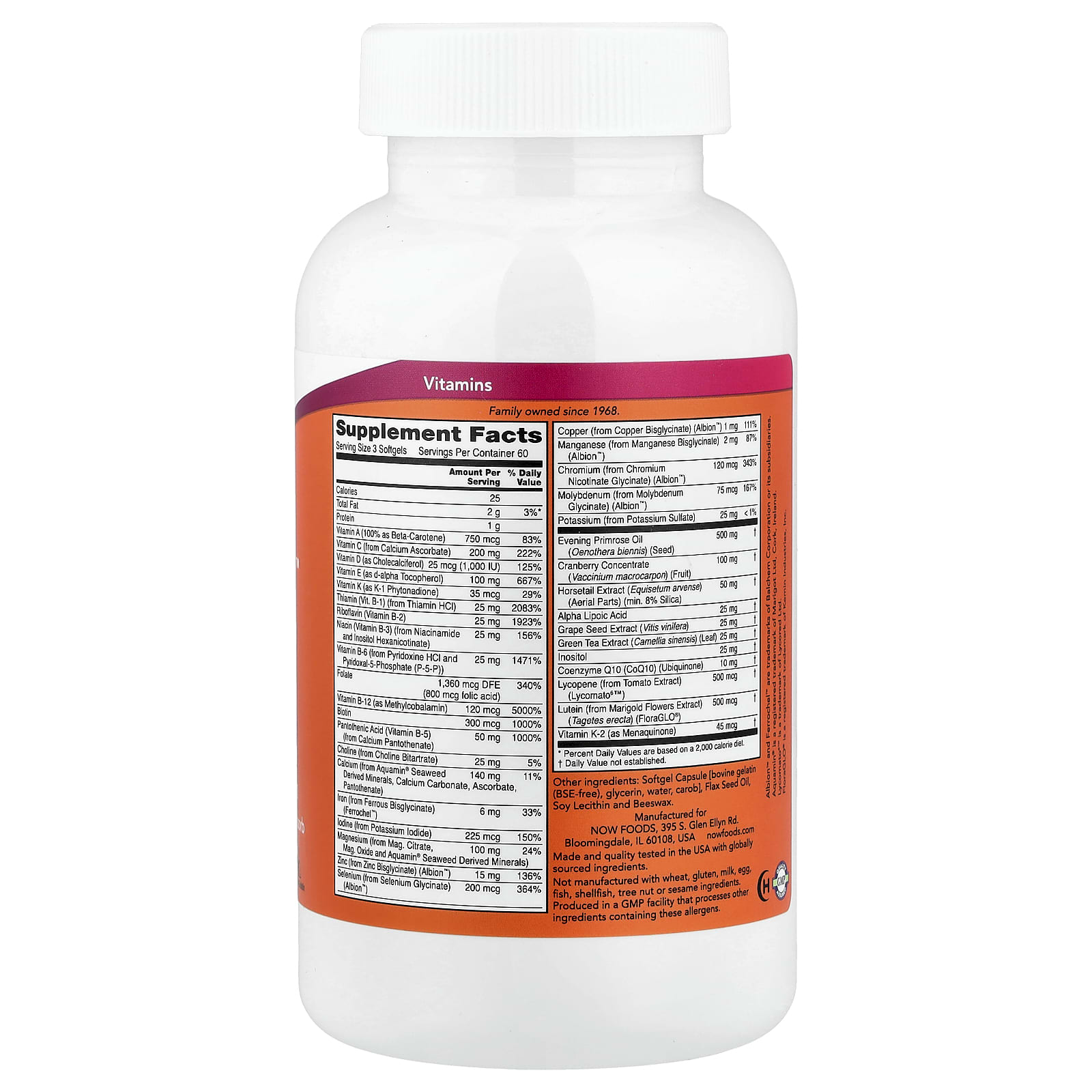 Now Foods - Superior Women's Multi Tabs