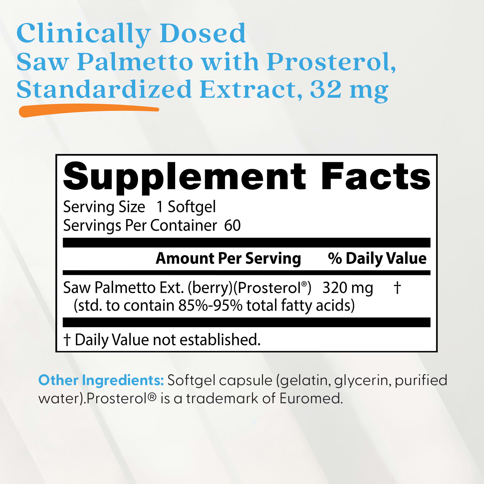 Doctor's Best - Saw Palmetto Standardized Extract
