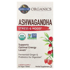 Garden Of Life - Mykind Ashwagandha - 60 Vegaanista Tablettia