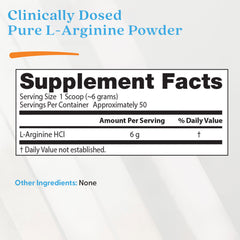 Pure L-Arginine Powder användarinstruktioner