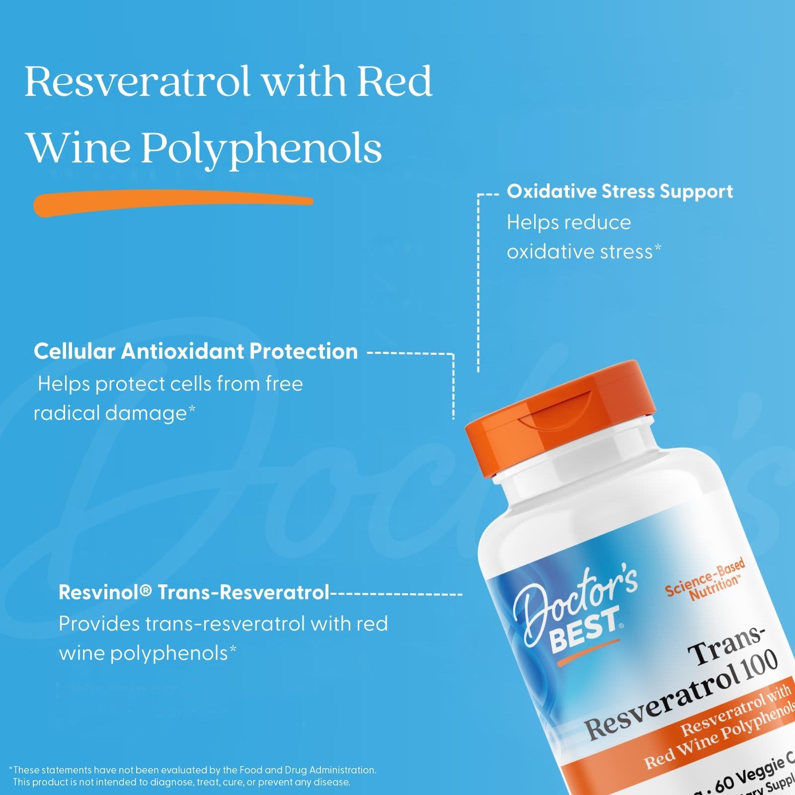 Doctor's Best - Trans-Resveratrol With Resvinol
