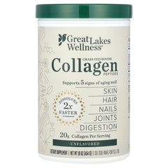 Great Lakes Wellness - Grass-Fed Bovine Collagen Peptides - 464g