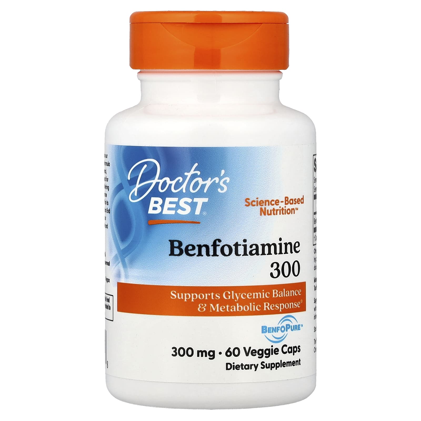 Doctor's Best - Benfotiamine with BenfoPure