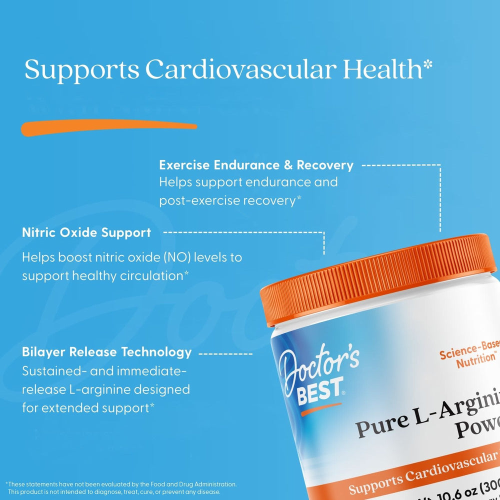 Pure L-Arginine Powder dosering & varningar