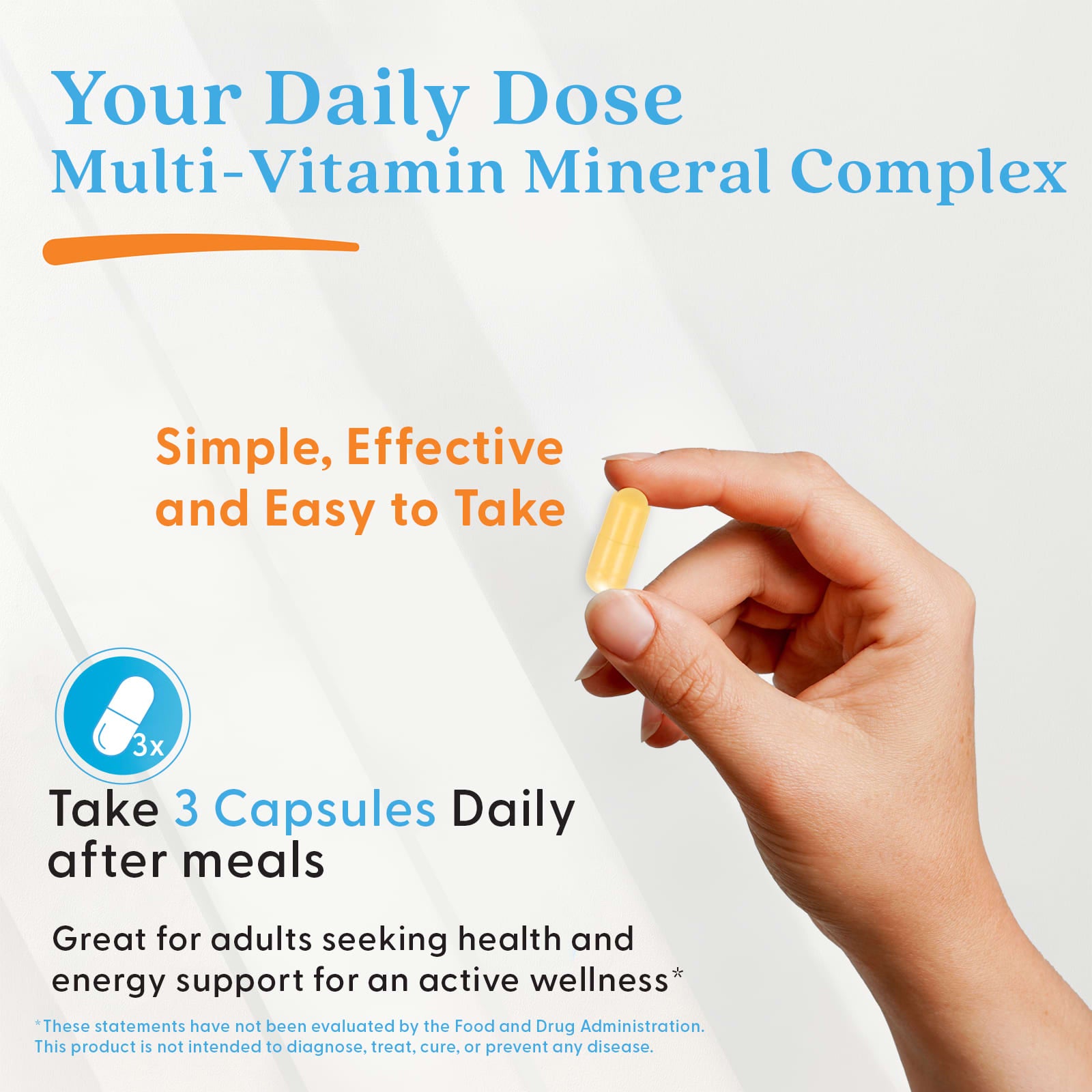 Doctor's Best Multi-Vitamin etikett detalj