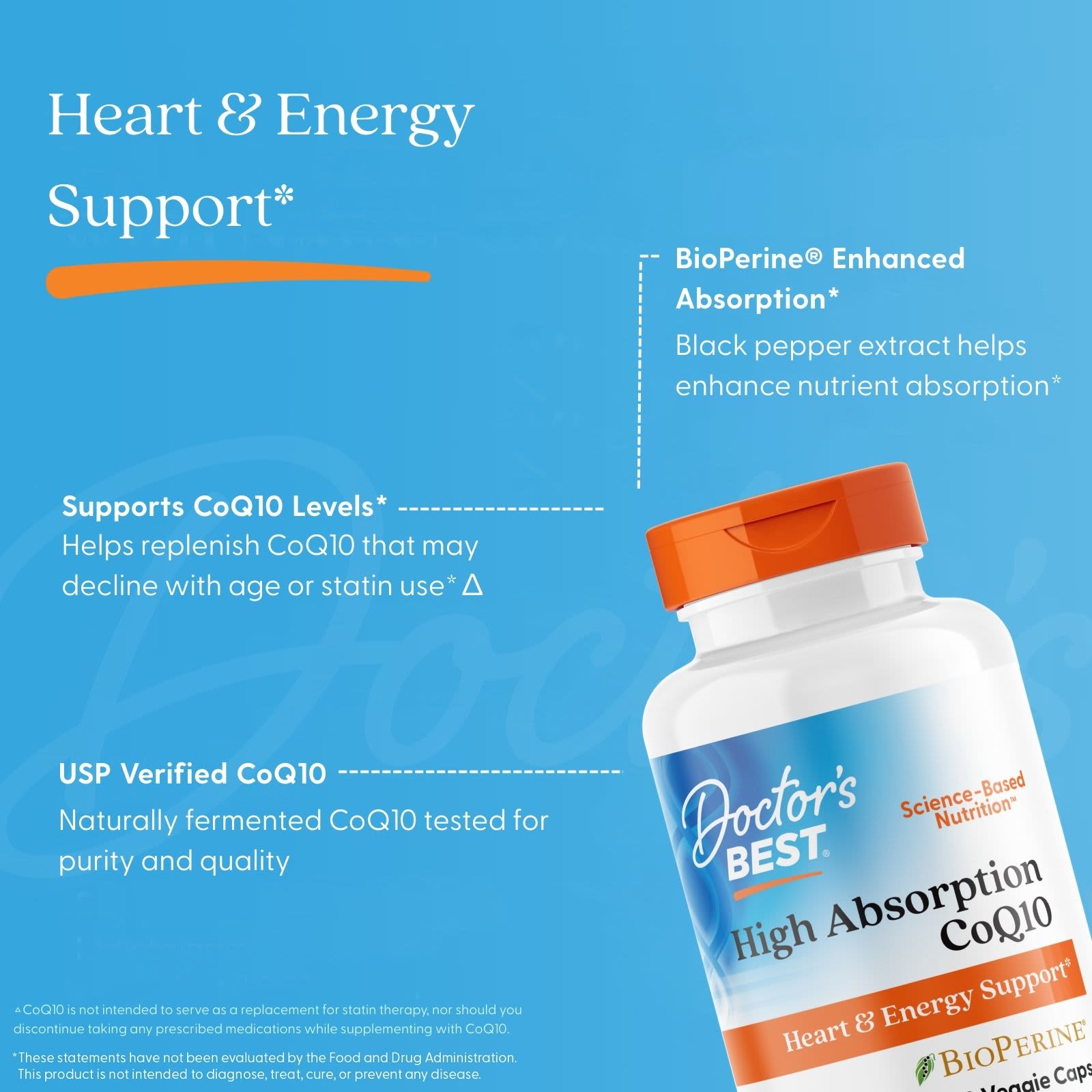 Doctor'S Best - High Absorption CoQ10 With Bioperine