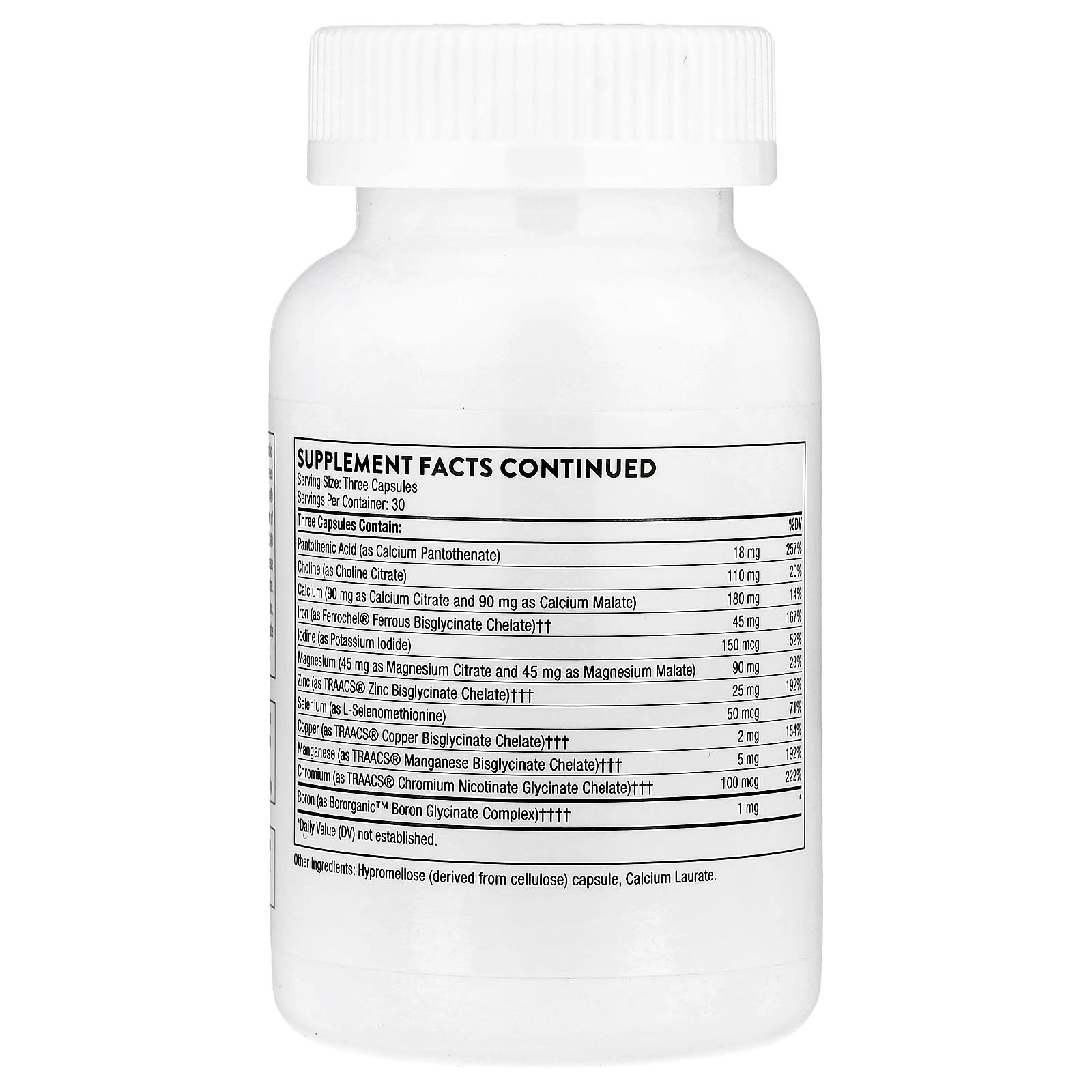 Thorne - Perus Raskausvitamiini